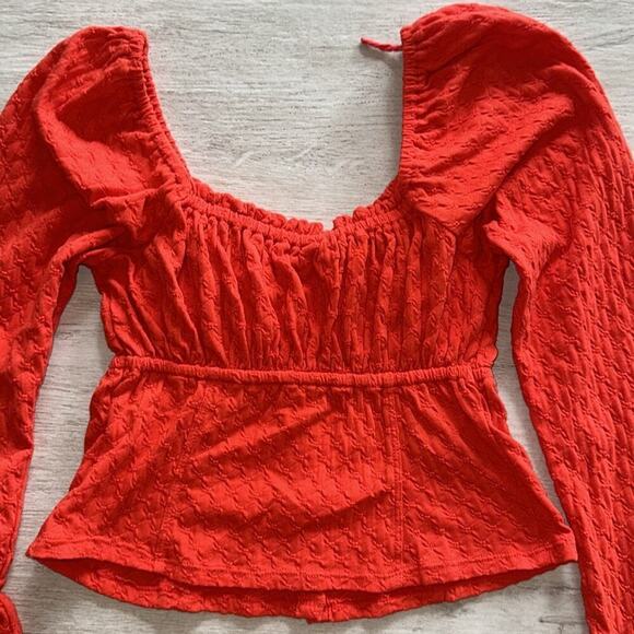 Free People Ladybug Long-Sleeve Top - Flambé, Size L, Trendy & Unique! - Picture 5 of 10